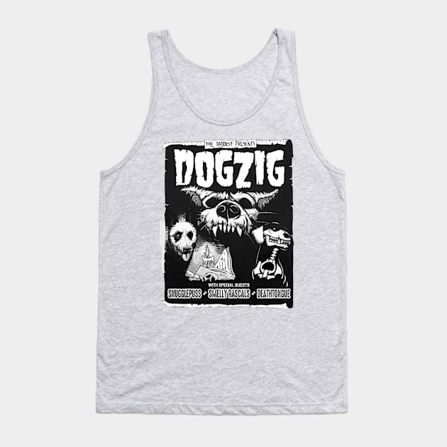 Dogzig Danzig Parody Tank Top by The Raddest